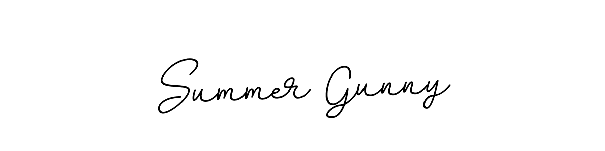 Also we have Summer Gunny name is the best signature style. Create professional handwritten signature collection using BallpointsItalic-DORy9 autograph style. Summer Gunny signature style 11 images and pictures png