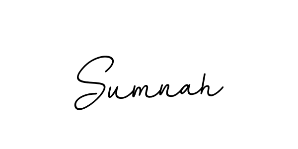 You should practise on your own different ways (BallpointsItalic-DORy9) to write your name (Sumnah) in signature. don't let someone else do it for you. Sumnah signature style 11 images and pictures png