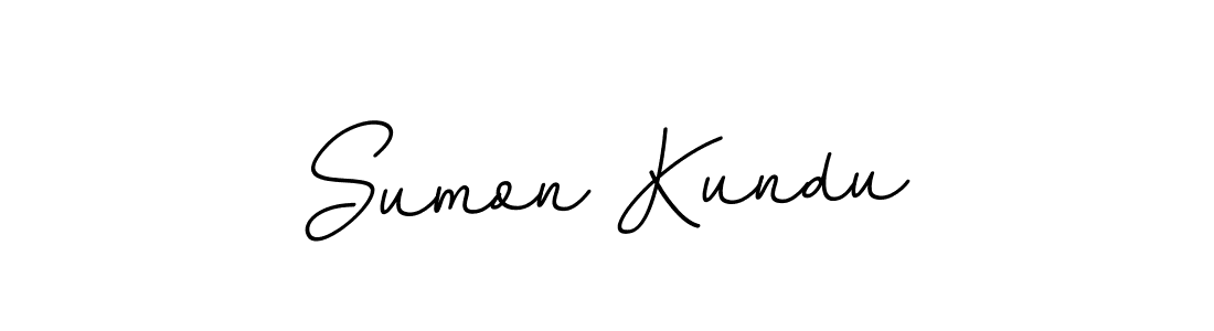 You should practise on your own different ways (BallpointsItalic-DORy9) to write your name (Sumon Kundu) in signature. don't let someone else do it for you. Sumon Kundu signature style 11 images and pictures png