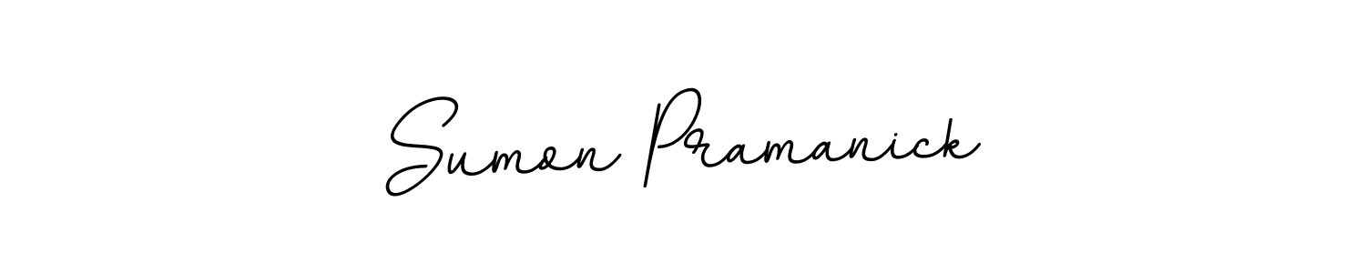 How to Draw Sumon Pramanick signature style? BallpointsItalic-DORy9 is a latest design signature styles for name Sumon Pramanick. Sumon Pramanick signature style 11 images and pictures png