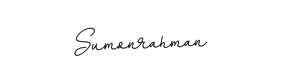 Also we have Sumonrahman name is the best signature style. Create professional handwritten signature collection using BallpointsItalic-DORy9 autograph style. Sumonrahman signature style 11 images and pictures png