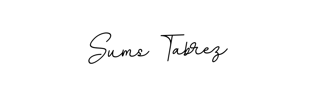 Also You can easily find your signature by using the search form. We will create Sums Tabrez name handwritten signature images for you free of cost using BallpointsItalic-DORy9 sign style. Sums Tabrez signature style 11 images and pictures png