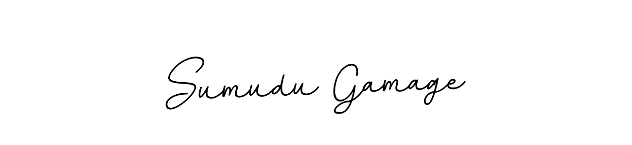You should practise on your own different ways (BallpointsItalic-DORy9) to write your name (Sumudu Gamage) in signature. don't let someone else do it for you. Sumudu Gamage signature style 11 images and pictures png