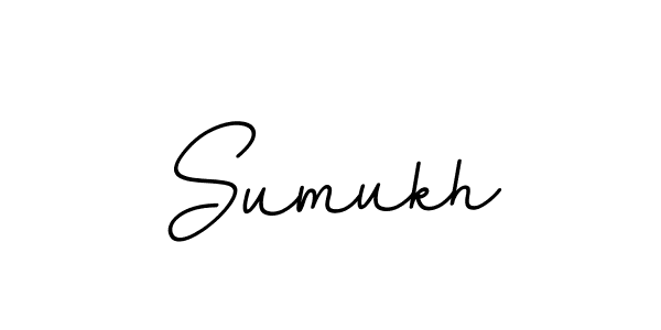 Sumukh stylish signature style. Best Handwritten Sign (BallpointsItalic-DORy9) for my name. Handwritten Signature Collection Ideas for my name Sumukh. Sumukh signature style 11 images and pictures png