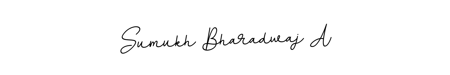 Use a signature maker to create a handwritten signature online. With this signature software, you can design (BallpointsItalic-DORy9) your own signature for name Sumukh Bharadwaj A. Sumukh Bharadwaj A signature style 11 images and pictures png