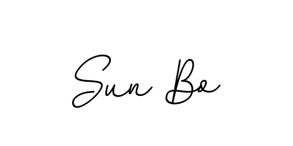 Also we have Sun Bo name is the best signature style. Create professional handwritten signature collection using BallpointsItalic-DORy9 autograph style. Sun Bo signature style 11 images and pictures png