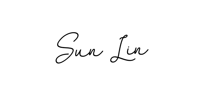BallpointsItalic-DORy9 is a professional signature style that is perfect for those who want to add a touch of class to their signature. It is also a great choice for those who want to make their signature more unique. Get Sun Lin name to fancy signature for free. Sun Lin signature style 11 images and pictures png