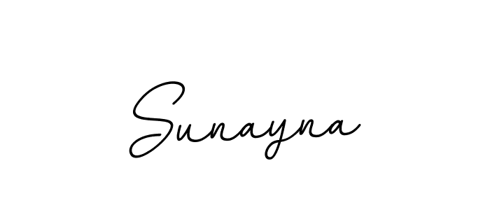 Design your own signature with our free online signature maker. With this signature software, you can create a handwritten (BallpointsItalic-DORy9) signature for name Sunayna. Sunayna signature style 11 images and pictures png