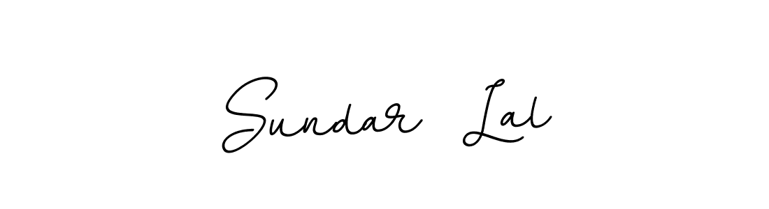 How to make Sundar  Lal name signature. Use BallpointsItalic-DORy9 style for creating short signs online. This is the latest handwritten sign. Sundar  Lal signature style 11 images and pictures png