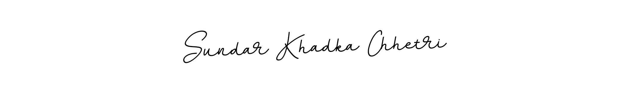 It looks lik you need a new signature style for name Sundar Khadka Chhetri. Design unique handwritten (BallpointsItalic-DORy9) signature with our free signature maker in just a few clicks. Sundar Khadka Chhetri signature style 11 images and pictures png