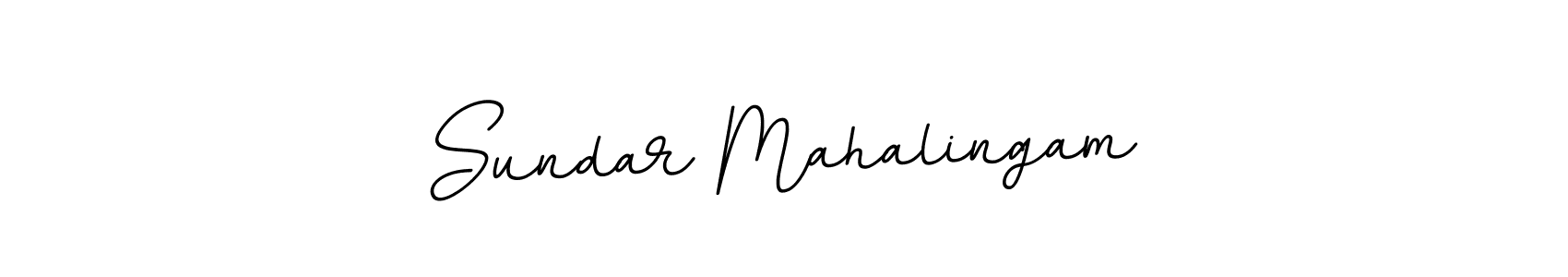 Make a beautiful signature design for name Sundar Mahalingam. With this signature (BallpointsItalic-DORy9) style, you can create a handwritten signature for free. Sundar Mahalingam signature style 11 images and pictures png