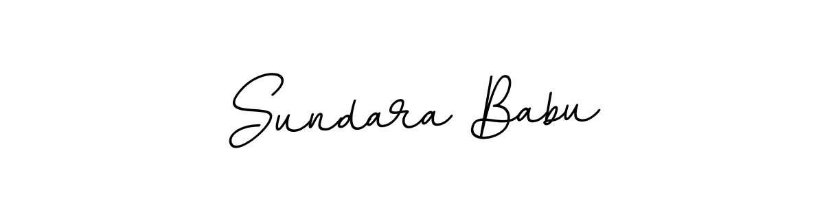 Sundara Babu stylish signature style. Best Handwritten Sign (BallpointsItalic-DORy9) for my name. Handwritten Signature Collection Ideas for my name Sundara Babu. Sundara Babu signature style 11 images and pictures png