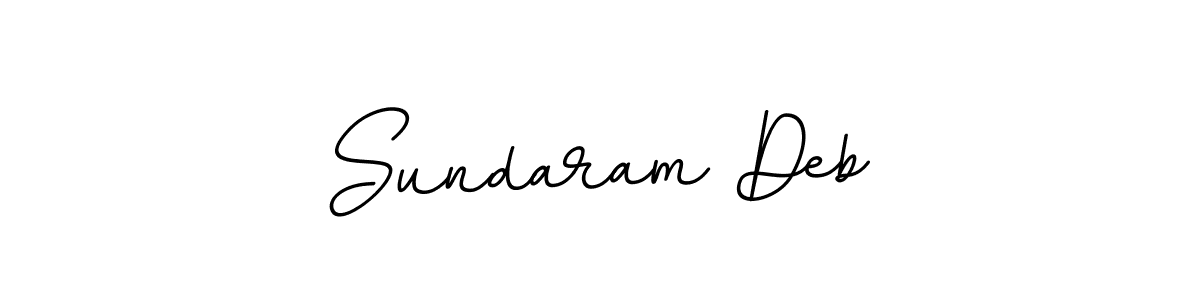 Create a beautiful signature design for name Sundaram Deb. With this signature (BallpointsItalic-DORy9) fonts, you can make a handwritten signature for free. Sundaram Deb signature style 11 images and pictures png