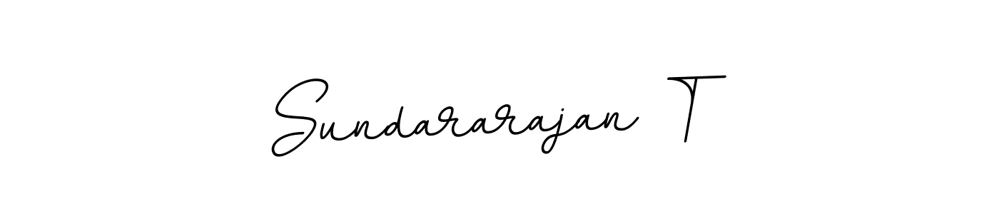 How to make Sundararajan T signature? BallpointsItalic-DORy9 is a professional autograph style. Create handwritten signature for Sundararajan T name. Sundararajan T signature style 11 images and pictures png