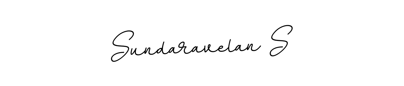 The best way (BallpointsItalic-DORy9) to make a short signature is to pick only two or three words in your name. The name Sundaravelan S include a total of six letters. For converting this name. Sundaravelan S signature style 11 images and pictures png