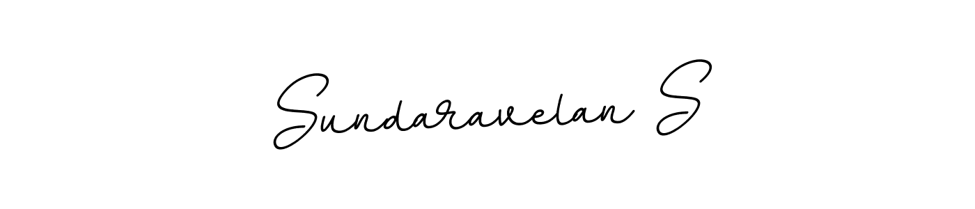 The best way (BallpointsItalic-DORy9) to make a short signature is to pick only two or three words in your name. The name Sundaravelan S include a total of six letters. For converting this name. Sundaravelan S signature style 11 images and pictures png