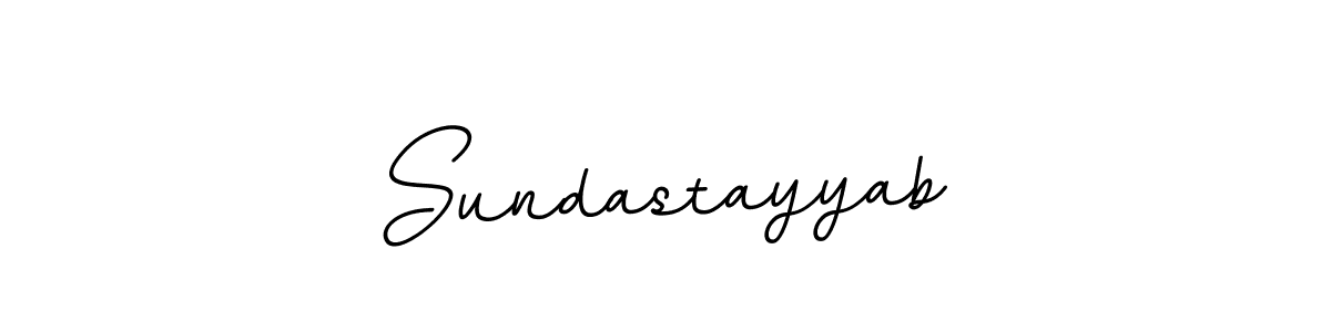 if you are searching for the best signature style for your name Sundastayyab. so please give up your signature search. here we have designed multiple signature styles  using BallpointsItalic-DORy9. Sundastayyab signature style 11 images and pictures png