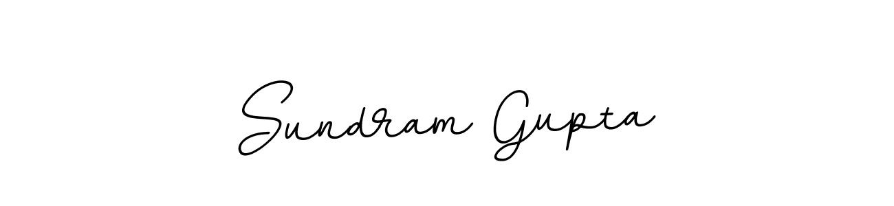 You should practise on your own different ways (BallpointsItalic-DORy9) to write your name (Sundram Gupta) in signature. don't let someone else do it for you. Sundram Gupta signature style 11 images and pictures png