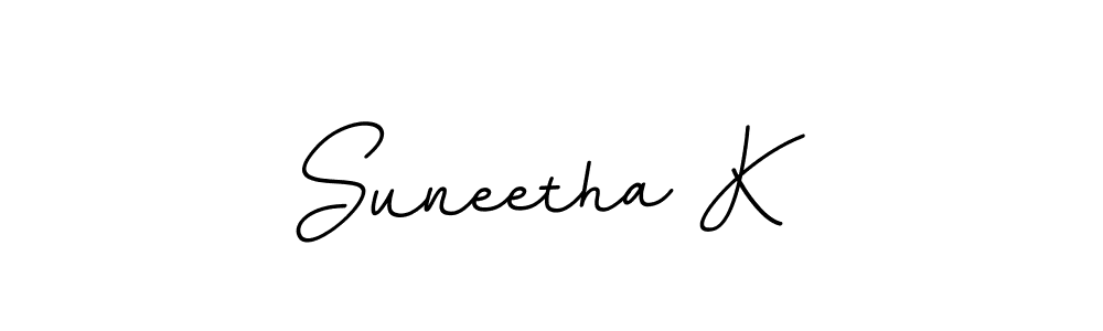 This is the best signature style for the Suneetha K name. Also you like these signature font (BallpointsItalic-DORy9). Mix name signature. Suneetha K signature style 11 images and pictures png