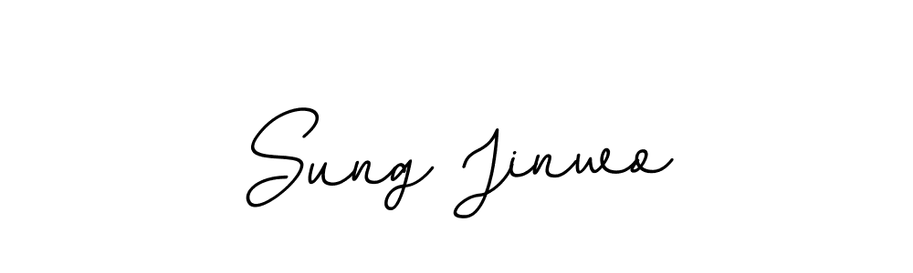Use a signature maker to create a handwritten signature online. With this signature software, you can design (BallpointsItalic-DORy9) your own signature for name Sung Jinwo. Sung Jinwo signature style 11 images and pictures png