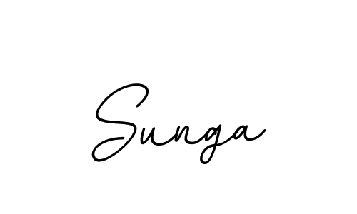 Make a beautiful signature design for name Sunga. With this signature (BallpointsItalic-DORy9) style, you can create a handwritten signature for free. Sunga signature style 11 images and pictures png