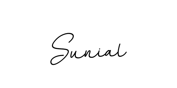 You should practise on your own different ways (BallpointsItalic-DORy9) to write your name (Sunial) in signature. don't let someone else do it for you. Sunial signature style 11 images and pictures png