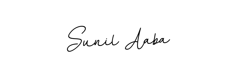 The best way (BallpointsItalic-DORy9) to make a short signature is to pick only two or three words in your name. The name Sunil Aaba include a total of six letters. For converting this name. Sunil Aaba signature style 11 images and pictures png