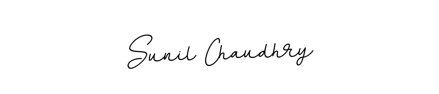 You should practise on your own different ways (BallpointsItalic-DORy9) to write your name (Sunil Chaudhry) in signature. don't let someone else do it for you. Sunil Chaudhry signature style 11 images and pictures png