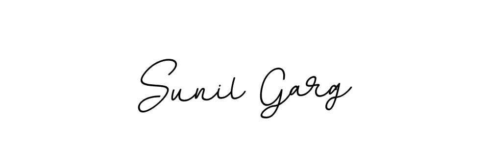 Design your own signature with our free online signature maker. With this signature software, you can create a handwritten (BallpointsItalic-DORy9) signature for name Sunil Garg. Sunil Garg signature style 11 images and pictures png