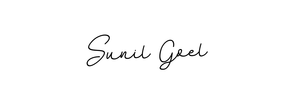 BallpointsItalic-DORy9 is a professional signature style that is perfect for those who want to add a touch of class to their signature. It is also a great choice for those who want to make their signature more unique. Get Sunil Goel name to fancy signature for free. Sunil Goel signature style 11 images and pictures png