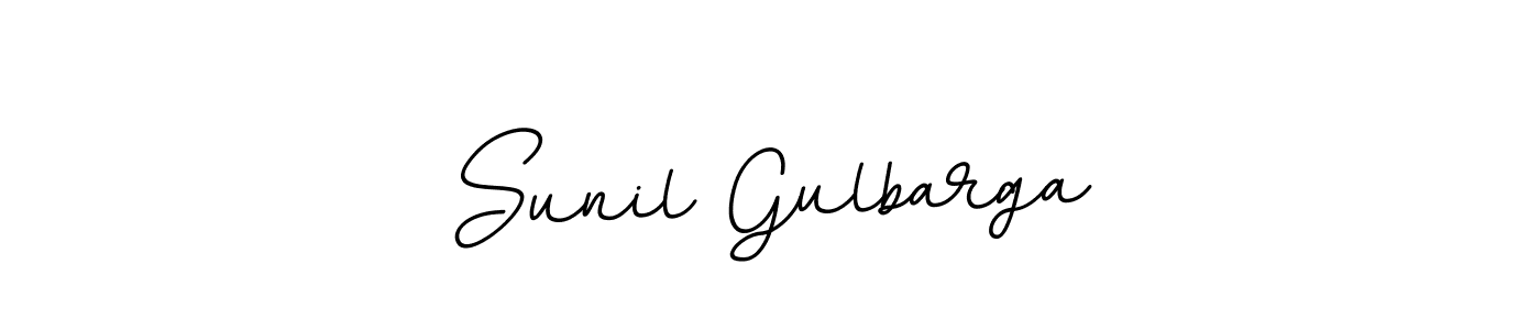 Make a beautiful signature design for name Sunil Gulbarga. With this signature (BallpointsItalic-DORy9) style, you can create a handwritten signature for free. Sunil Gulbarga signature style 11 images and pictures png