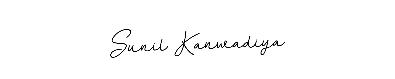 How to make Sunil Kanwadiya signature? BallpointsItalic-DORy9 is a professional autograph style. Create handwritten signature for Sunil Kanwadiya name. Sunil Kanwadiya signature style 11 images and pictures png