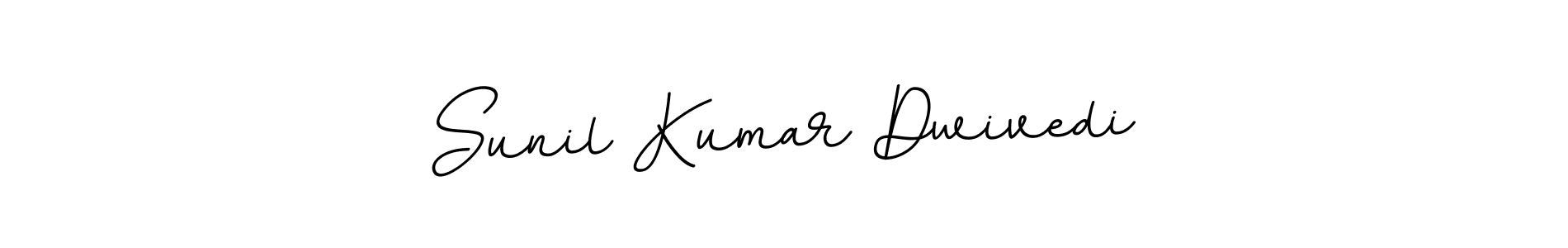 Use a signature maker to create a handwritten signature online. With this signature software, you can design (BallpointsItalic-DORy9) your own signature for name Sunil Kumar Dwivedi. Sunil Kumar Dwivedi signature style 11 images and pictures png