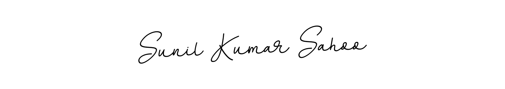 Make a beautiful signature design for name Sunil Kumar Sahoo. With this signature (BallpointsItalic-DORy9) style, you can create a handwritten signature for free. Sunil Kumar Sahoo signature style 11 images and pictures png