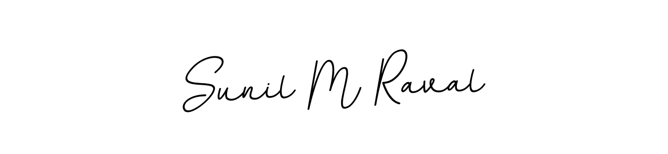 Make a beautiful signature design for name Sunil M Raval. Use this online signature maker to create a handwritten signature for free. Sunil M Raval signature style 11 images and pictures png