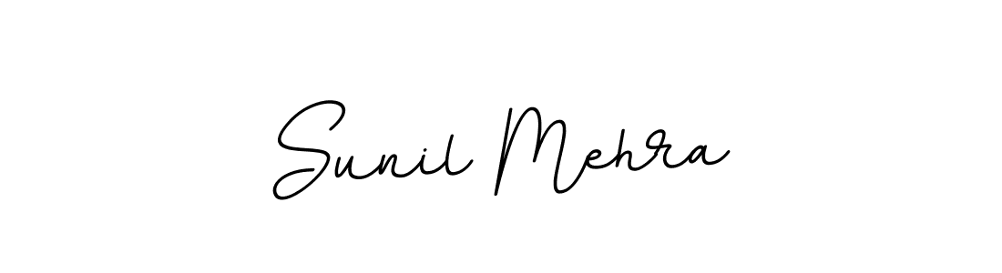 Sunil Mehra stylish signature style. Best Handwritten Sign (BallpointsItalic-DORy9) for my name. Handwritten Signature Collection Ideas for my name Sunil Mehra. Sunil Mehra signature style 11 images and pictures png