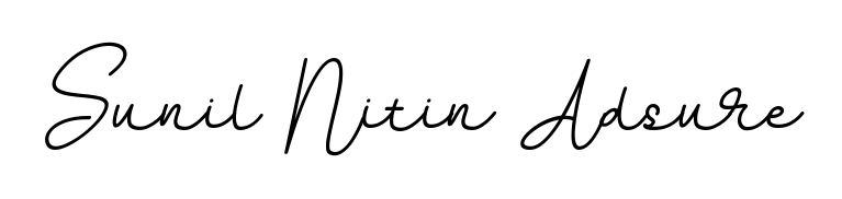 Create a beautiful signature design for name Sunil Nitin Adsure. With this signature (BallpointsItalic-DORy9) fonts, you can make a handwritten signature for free. Sunil Nitin Adsure signature style 11 images and pictures png