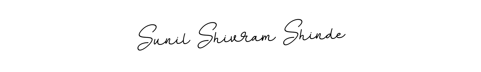 Create a beautiful signature design for name Sunil Shivram Shinde. With this signature (BallpointsItalic-DORy9) fonts, you can make a handwritten signature for free. Sunil Shivram Shinde signature style 11 images and pictures png