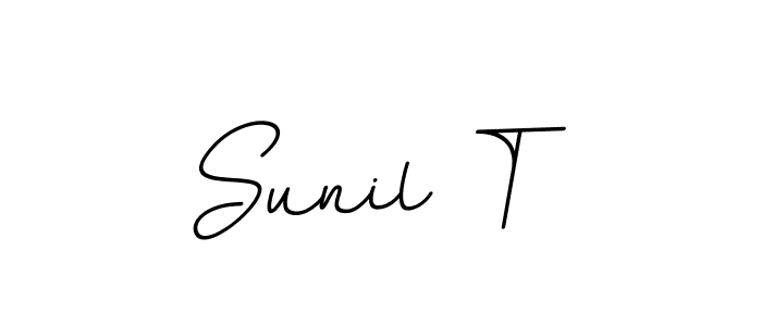 Also You can easily find your signature by using the search form. We will create Sunil T name handwritten signature images for you free of cost using BallpointsItalic-DORy9 sign style. Sunil T signature style 11 images and pictures png