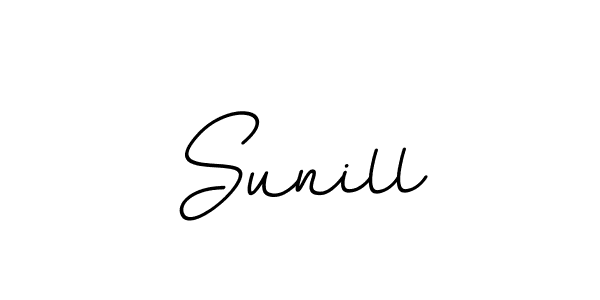 The best way (BallpointsItalic-DORy9) to make a short signature is to pick only two or three words in your name. The name Sunill include a total of six letters. For converting this name. Sunill signature style 11 images and pictures png