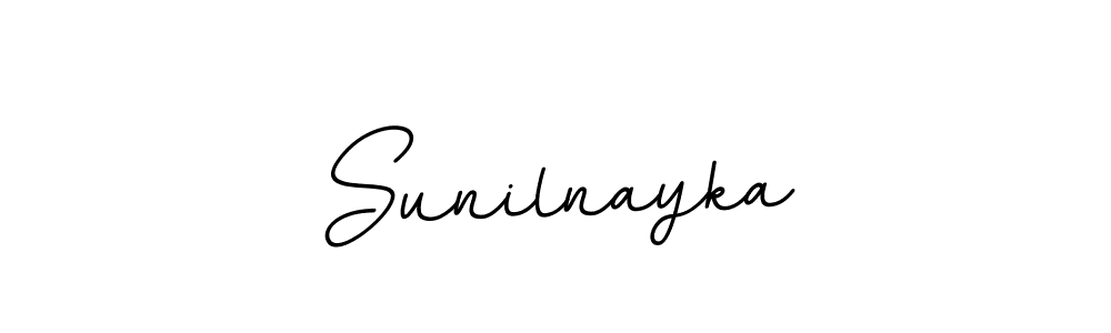 Make a beautiful signature design for name Sunilnayka. With this signature (BallpointsItalic-DORy9) style, you can create a handwritten signature for free. Sunilnayka signature style 11 images and pictures png