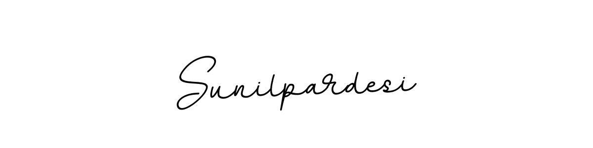 How to make Sunilpardesi signature? BallpointsItalic-DORy9 is a professional autograph style. Create handwritten signature for Sunilpardesi name. Sunilpardesi signature style 11 images and pictures png