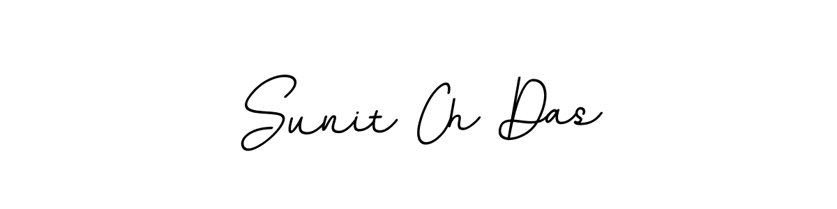Make a beautiful signature design for name Sunit Ch Das. With this signature (BallpointsItalic-DORy9) style, you can create a handwritten signature for free. Sunit Ch Das signature style 11 images and pictures png