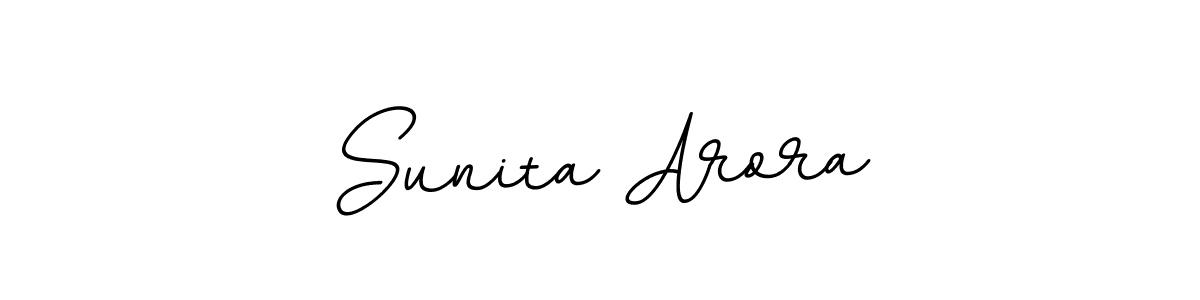 This is the best signature style for the Sunita Arora name. Also you like these signature font (BallpointsItalic-DORy9). Mix name signature. Sunita Arora signature style 11 images and pictures png