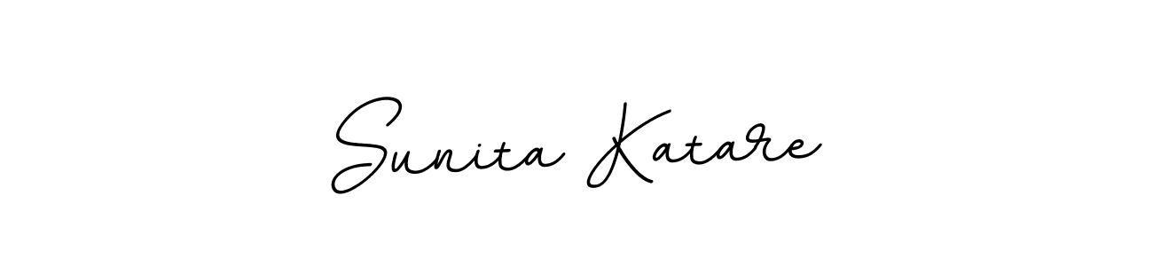 How to make Sunita Katare signature? BallpointsItalic-DORy9 is a professional autograph style. Create handwritten signature for Sunita Katare name. Sunita Katare signature style 11 images and pictures png