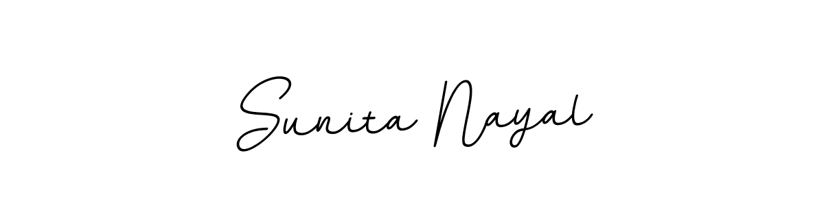 Design your own signature with our free online signature maker. With this signature software, you can create a handwritten (BallpointsItalic-DORy9) signature for name Sunita Nayal. Sunita Nayal signature style 11 images and pictures png