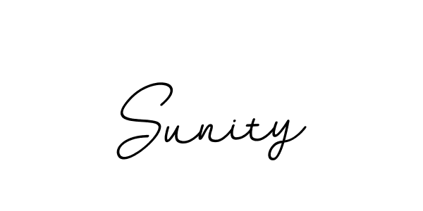 How to make Sunity signature? BallpointsItalic-DORy9 is a professional autograph style. Create handwritten signature for Sunity name. Sunity signature style 11 images and pictures png