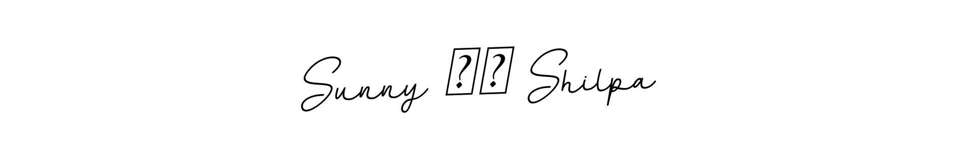 The best way (BallpointsItalic-DORy9) to make a short signature is to pick only two or three words in your name. The name Sunny ❤️ Shilpa include a total of six letters. For converting this name. Sunny ❤️ Shilpa signature style 11 images and pictures png