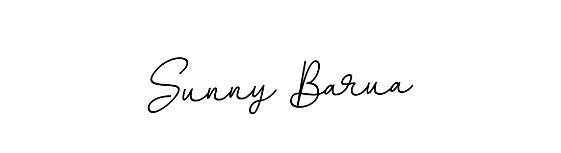 Use a signature maker to create a handwritten signature online. With this signature software, you can design (BallpointsItalic-DORy9) your own signature for name Sunny Barua. Sunny Barua signature style 11 images and pictures png