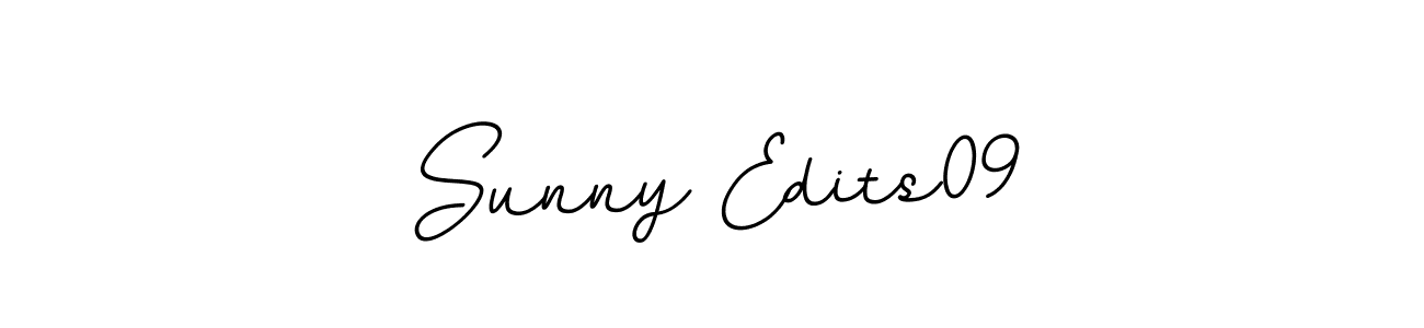 Design your own signature with our free online signature maker. With this signature software, you can create a handwritten (BallpointsItalic-DORy9) signature for name Sunny Edits09. Sunny Edits09 signature style 11 images and pictures png